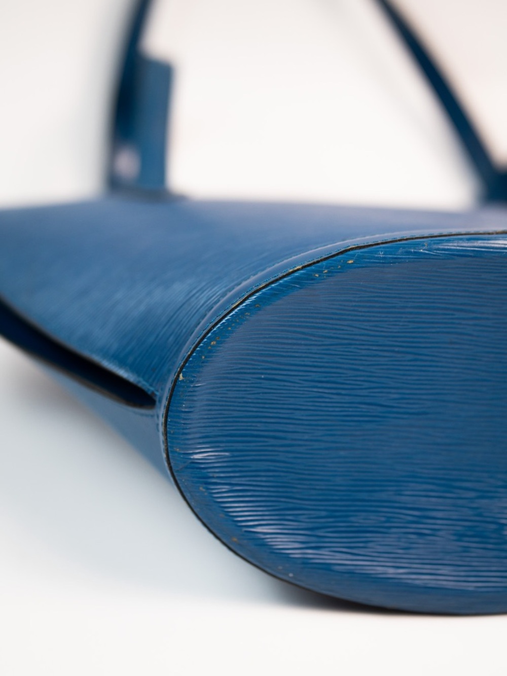 Louis Vuitton Blue Epi Leather Tote Bag - Picture 3 of 9